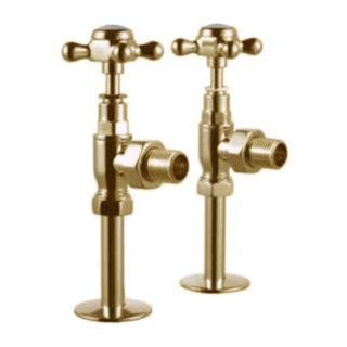 Burlington Angled Manual Radiator Valves